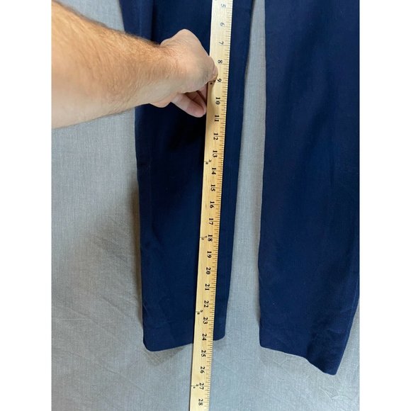 J.Crew Pants Womens 4 Blue Side Zipper Casual Slacks Ladies 32x24. - Picture 9 of 11